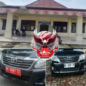 Camat Pemulutan Selatan Melanggar HUKUM Dengan Mengganti TNKB Kendaraan Dinas Yang Tidak Sesuai