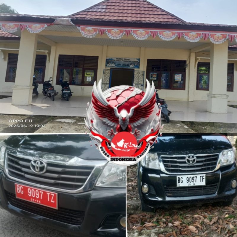 Camat Pemulutan Selatan Melanggar HUKUM Dengan Mengganti TNKB Kendaraan Dinas Yang Tidak Sesuai