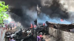 Kebakaran Kembali Terjadi di Kawasan Padat Lapak Rawa Buaya, 16 Unit Damkar Dikerahkan