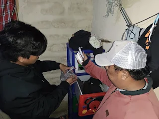 Bobol Toko kerugian Belasan Juta, Dua Pelaku Dibekuk Tim Polsek Mentok.