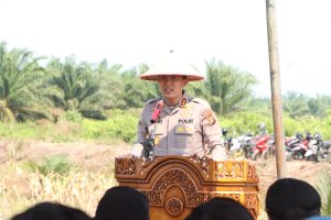 Kolaborasi Polres Banyuasin-PT SLJ Sukses Panen Jagung, Kapolres Tekankan Keberlanjutan