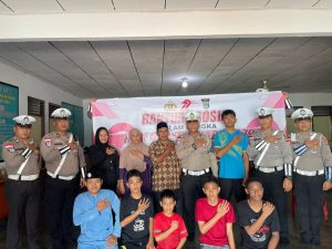 Menjelang Hari Bhayangkara Ke-79 , Polres Bintan Gelar Pembagian Bantuan Sosial Kepada Panti Asuhan Ar Rahman