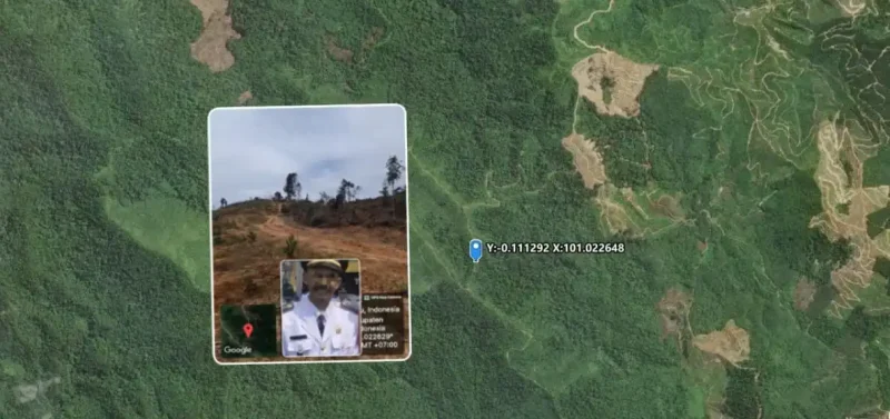 Lapor Pak Kapolda! Camat Kampar Kiri Hulu Diduga Terlibat Perambahan Kawasan Hutan Lindung Danau Sontul