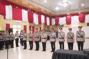 Peremajaan Kepemimpinan, Polres Banyuasin Sambut Pejabat Baru Usai Sertijab