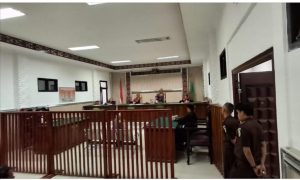 Sidang kasus pencemaran nama baik yang melibatkan terdakwa Siska Febrianti