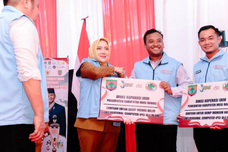 Launching Koperasi Merah Putih se Indonesia, Musi Rawas Terpilih Sebagai Percontohan