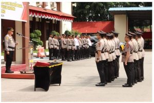 Kapolresta Barelang Pimpin Upacara Sertijab Sejumlah Pejabat Polresta