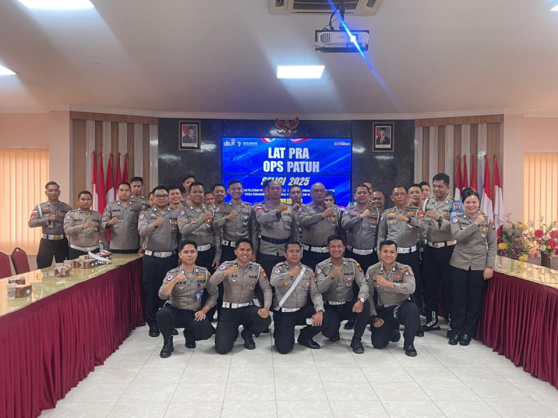 Tingkatkan Kedisiplinan Berlalu Lintas, Polresta Barelang Gelar Latpraops Operasi Patuh Seligi 2025